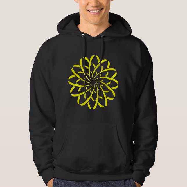 Sudadera Flor geométrica 02 (Anverso)