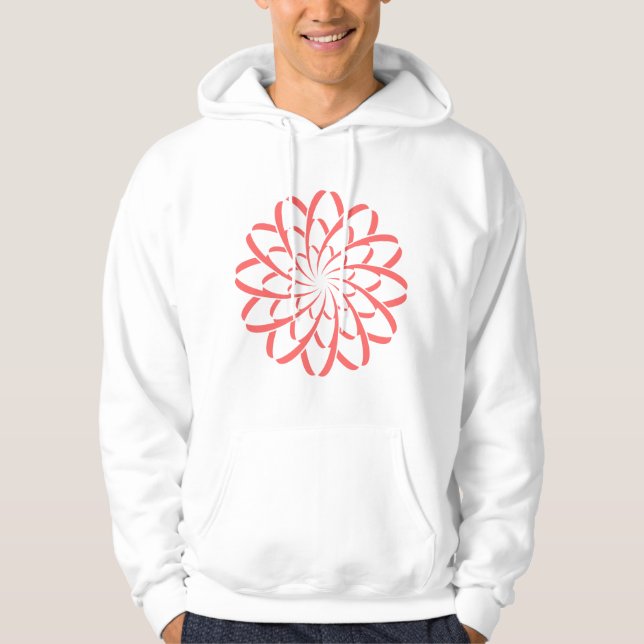 Sudadera Flor geométrica 02 (Anverso)