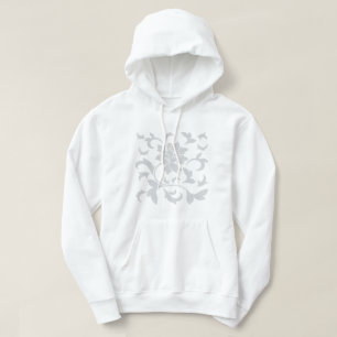 Sudadera Flor-Gris oriental