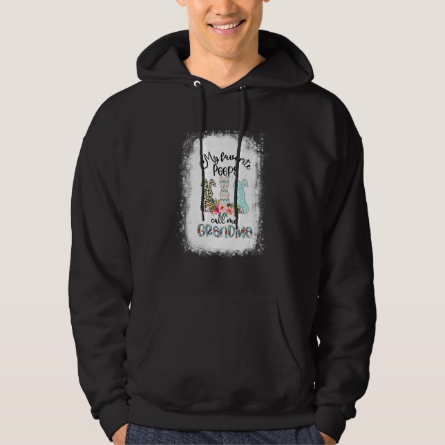 Sudadera Flor Mamá Vida Desordenada Cabello de Bun Gafas de (Anverso)
