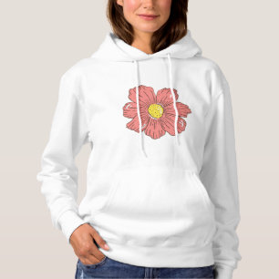 Sudadera Flor roja