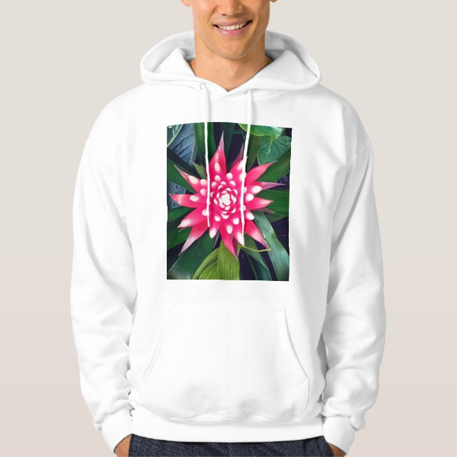 Sudadera Flor roja y blanca (Anverso)