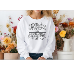 Sudadera   Flor silvestre 