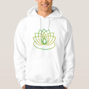 Sudadera Flor verde y amarilla de Lotus
