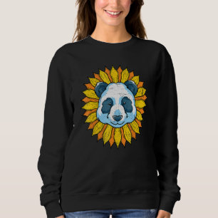 Sudadera Flor Zoológico Animal Sunflower Floral Wild Life P