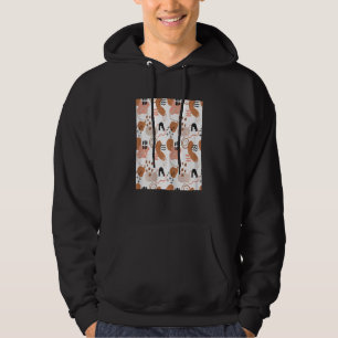Sudadera Floral abstracto moderno de mujer boho patrón bohe