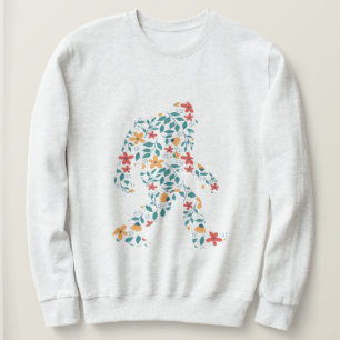SUDADERA FLORAL BIGFOOT