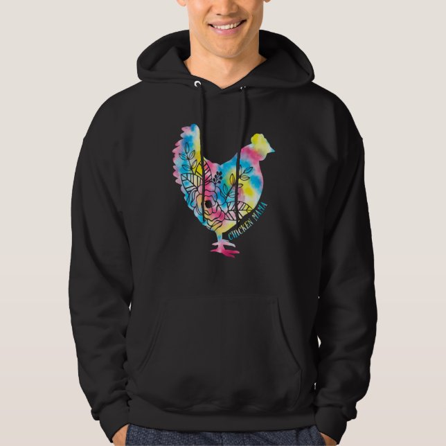 Sudadera Floral Chicken Mama World Farm Animals Day Woman t (Anverso)