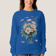 Floral Fish Bouquet – Women’s Sweatshirt
