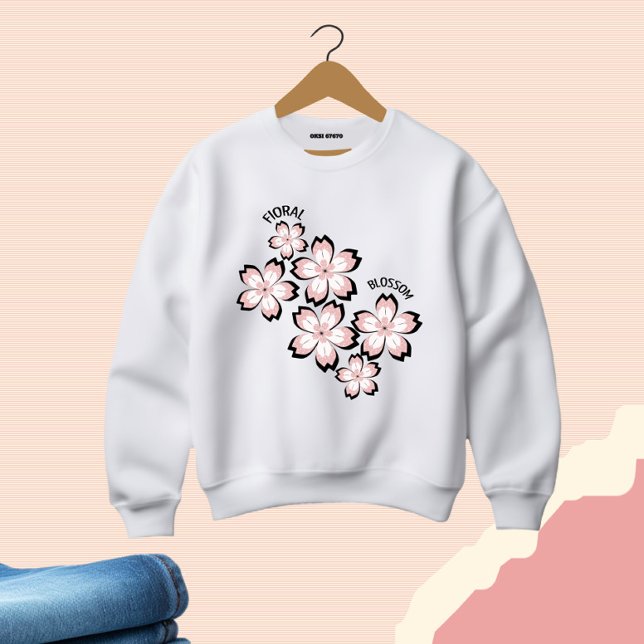 Sudadera Floral floral (Subido por el creador)