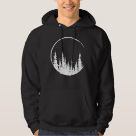 Sudadera Floral Forest Circle Tree Loving Forest Tree