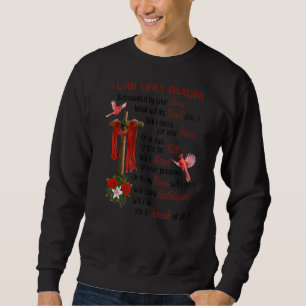 Sudadera Floral Jesús Cruz Roja Cardenal que me imagino Chr