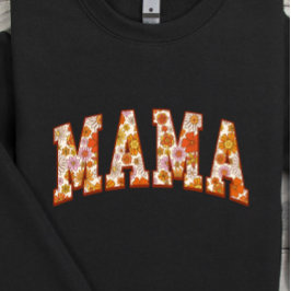 Sudadera Floral Mama Sweatshirt