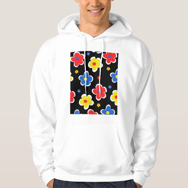 Sudadera Floral menor (Anverso)
