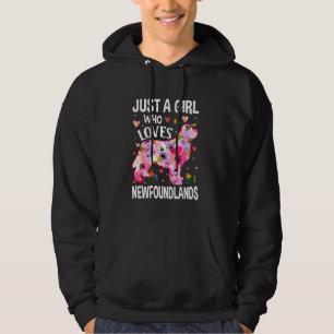 Sudadera Floral pura, sólo un Chica que ama los bosques de 