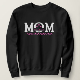 Sudadera Floral rosa mejor MOM de la historia