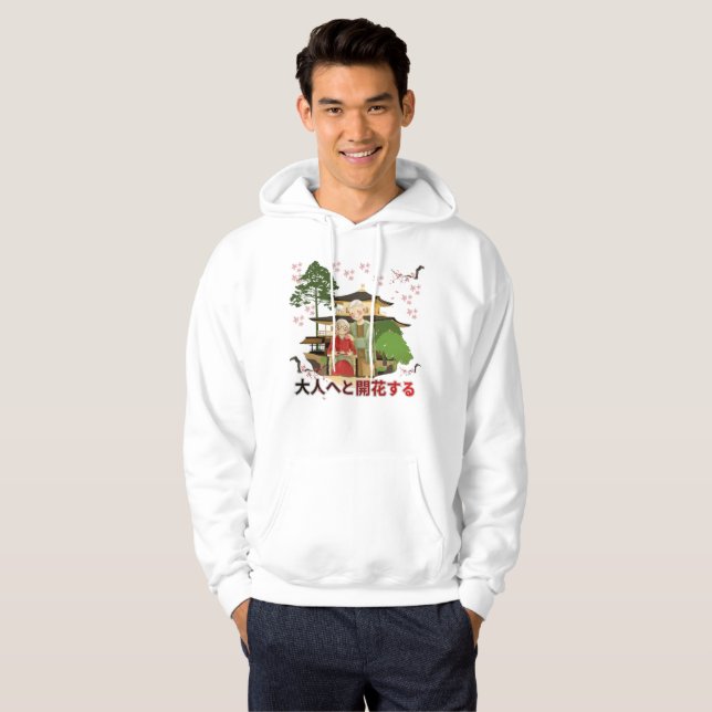 Sudadera Florecer en la edad adulta  (Anverso completo)