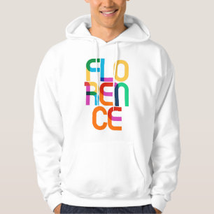 Sudadera Florence Italy Pop Art Letters