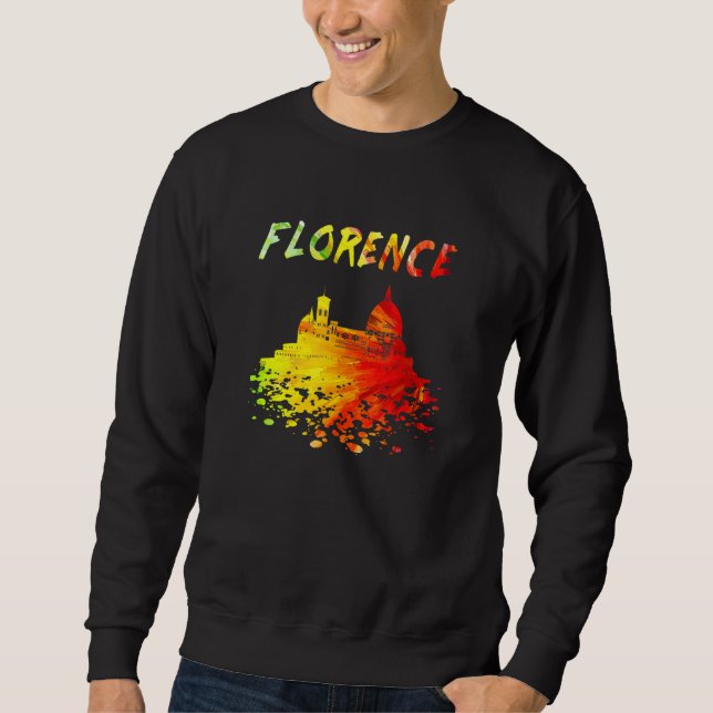 Sudadera Florence Italy Splash City Firenze Souvenir (Anverso)