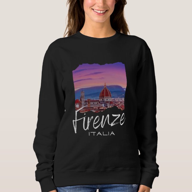 Sudadera Florencia de recuerdos de Florencia (Anverso)