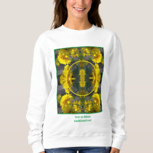 Sudadera Flores Al Sol Crea Tu Propia Foto Mascota