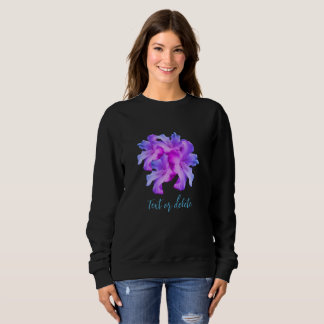Sudadera Flores blancas hibiscus con matices Bouquet Person