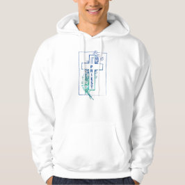 Sudadera Flores cruzadas sacerdotales personalizadas