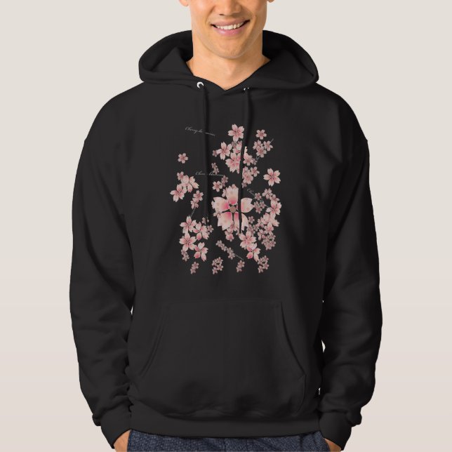 Sudadera Flores de cerezo (Anverso)