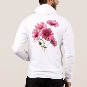 Sudadera Flores de Cosmos Rosas-23456