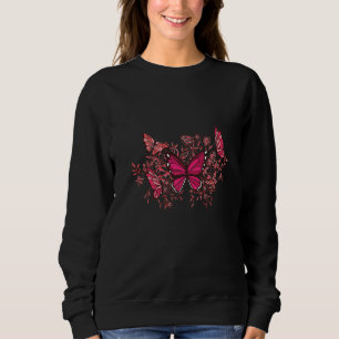 Sudadera Flores de mariposa
