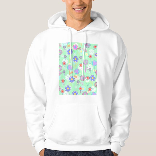 Sudadera Flores de Overlayer (Anverso)