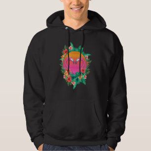 Sudadera Flores Flamenco Corazón Pájaro Exótico Animal Atar