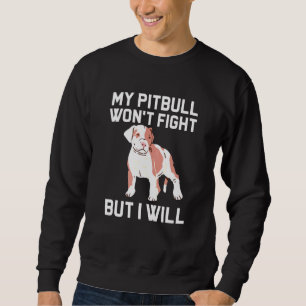Sudadera Flores florales Pitbull Mama Pittie Cute Perro Due