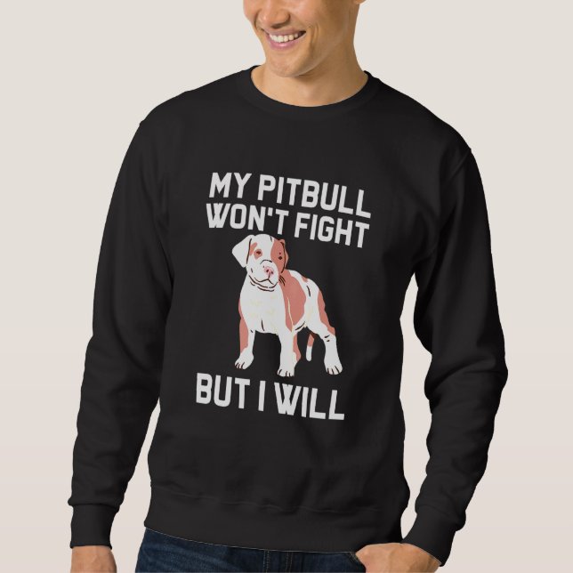 Sudadera Flores florales Pitbull Mama Pittie Cute Perro Due (Anverso)