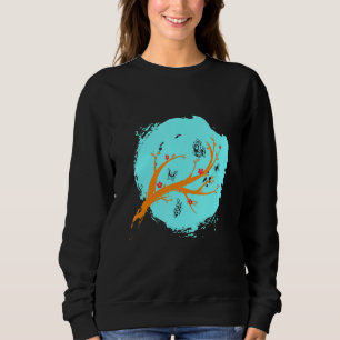 Sudadera Flores Mariposa