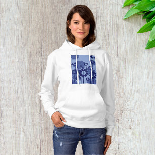Sudadera Flores moradas