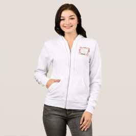Sudadera Flores para aniversario de bodas religioso número