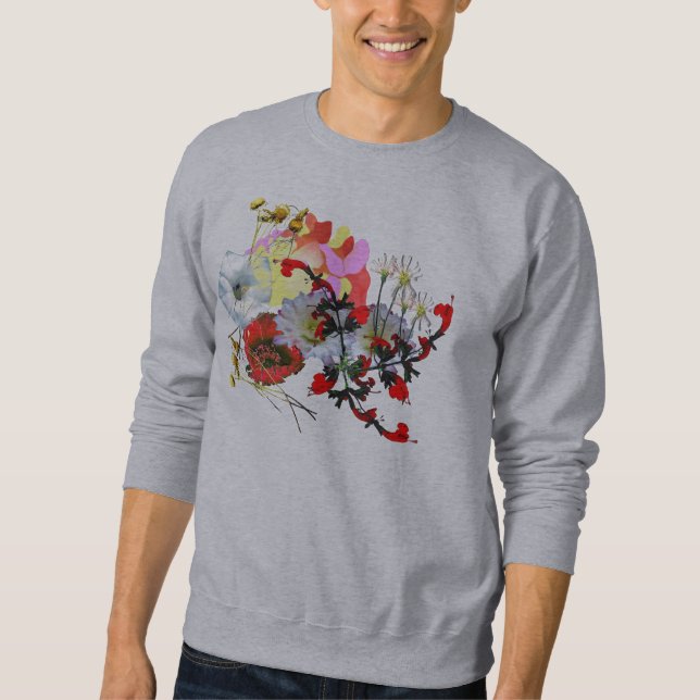 SUDADERA FLORES SALVAJES (Anverso)