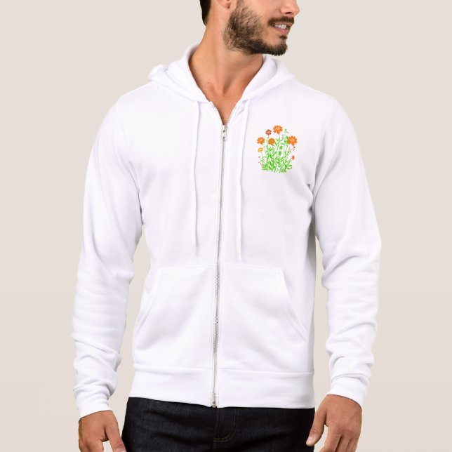 Sudadera Flores silvestres-79156 (Anverso)