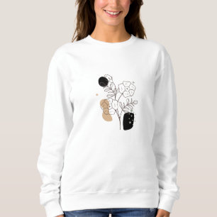 Sudadera Flores silvestres botánicas boho Floral Graphic