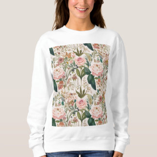 Sudadera Flores silvestres elegantes inspiradas en la natur