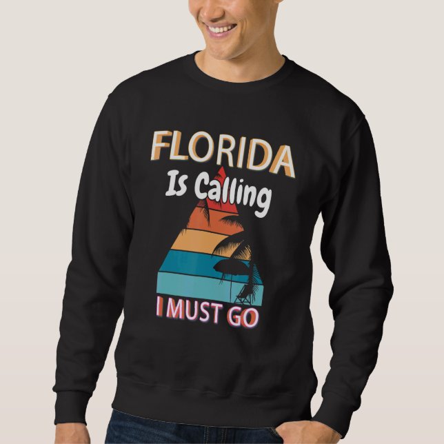 Sudadera Florida Dice Que Debo Ir Al Campamento De Verano F (Anverso)