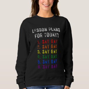 Sudadera Florida Gay Say Gay Lesson Planes Para Hoy Lgbtq G
