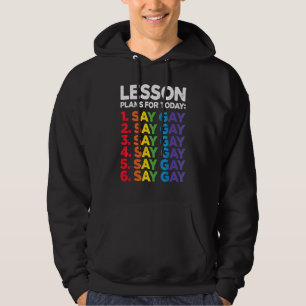 Sudadera Florida Gay Say Gay Lesson Planes Para Hoy Lgbtq G