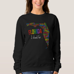 Sudadera Florida Gay Say Gay Trans I Stand Por Lgbtq Ga