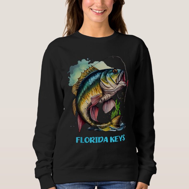 Sudadera Florida Keys FL Fly Fishing Trip Fisher Flyfishing (Anverso)