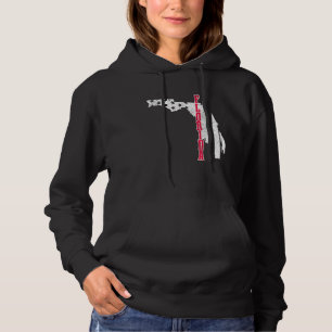 Sudadera Florida Mapa De Bandera Americana Orgullo Patrióti