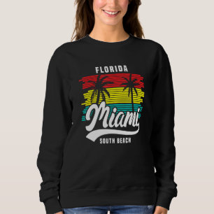 Sudadera Florida Miami Beach South Beach Florida Sumer Miam