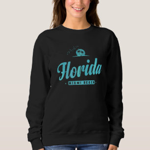 Sudadera Florida Miami Beach State Of America Estados Unido