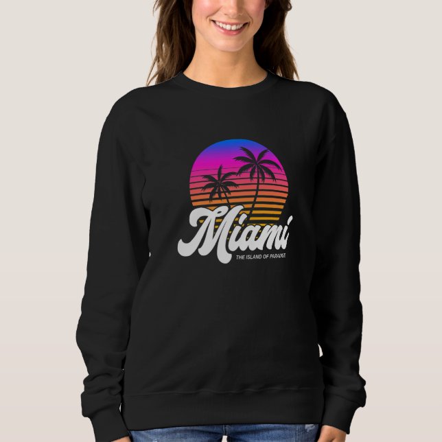 Sudadera Florida Souvenir Miami   (Anverso)